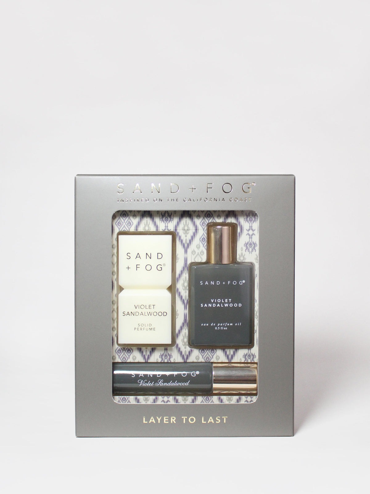 Layering Love Perfume Oil and Solid Perfume Set - Violet Sandalwood