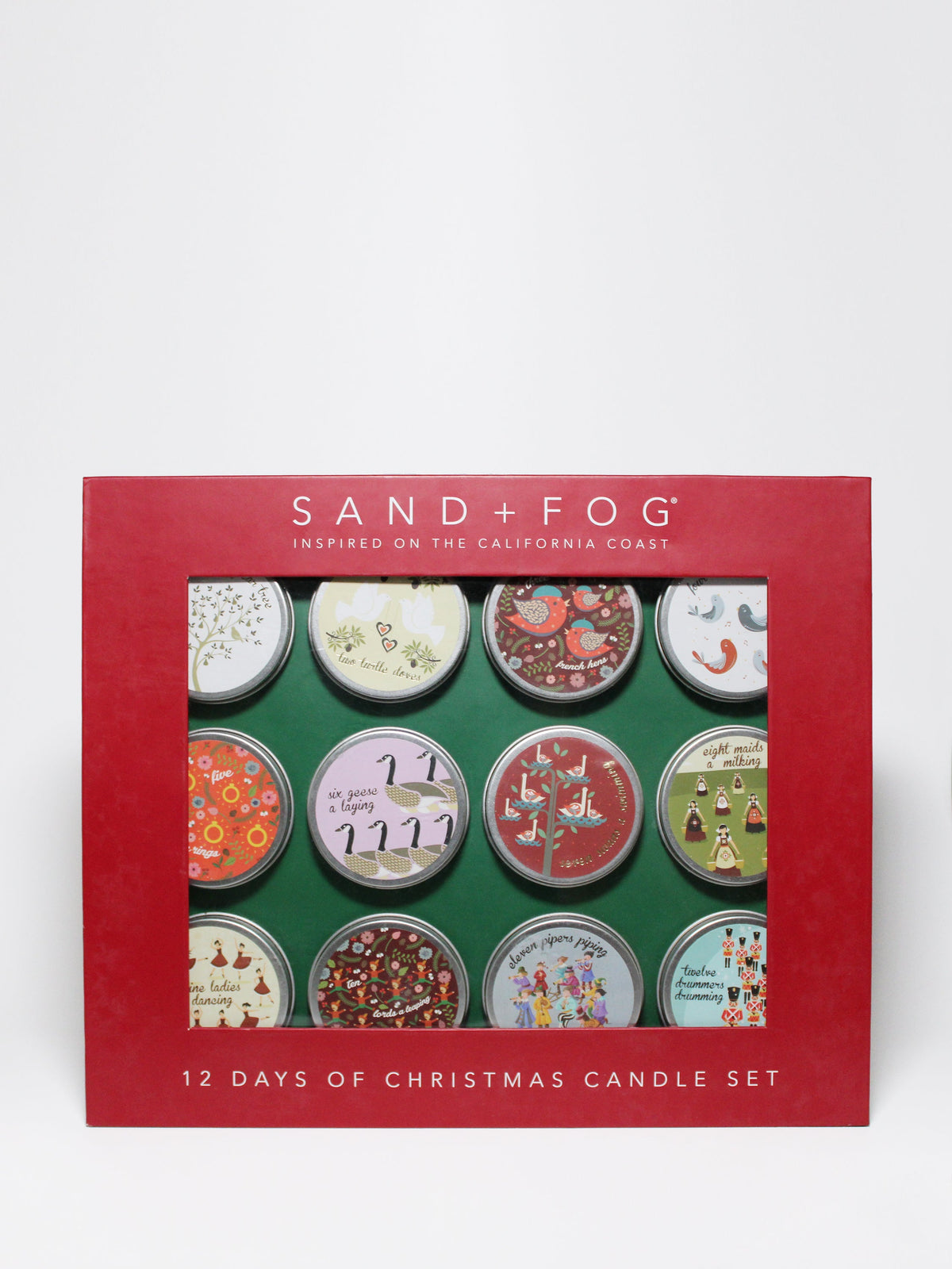 12 Days of Christmas Candle Set